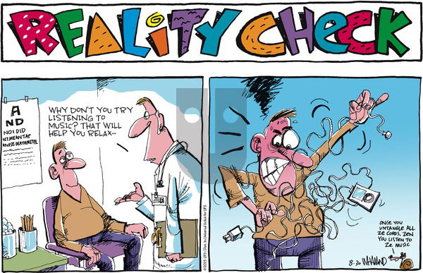Reality Check on Sunday August 30, 2015 Comic Strip
