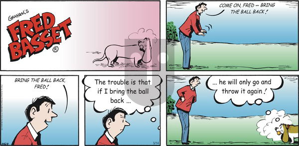 Fred Basset - Sunday May 14, 2023 Comic Strip