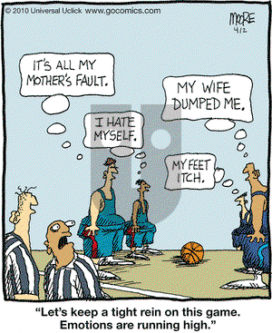 In the Bleachers - Friday April 2, 2010 Comic Strip
