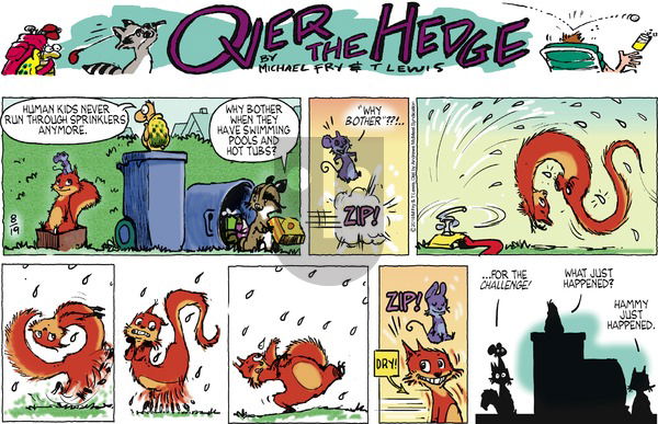 Over the Hedge on Sunday August 19, 2018 Comic Strip