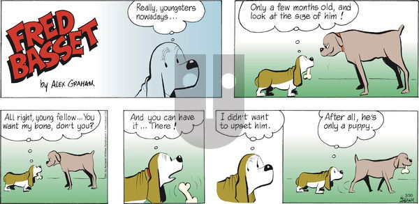 Fred Basset on Sunday March 30, 2025 Comic Strip
