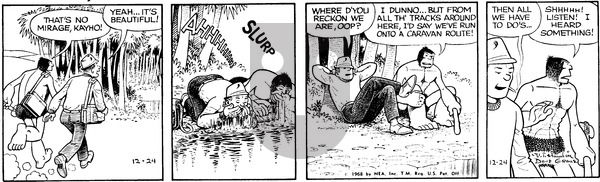 Alley Oop on Tuesday December 24, 1968 Comic Strip