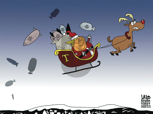 Lalo Alcaraz on Thursday December 22, 2016 Comic Strip