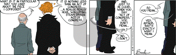 9 Chickweed Lane on Thursday June 14, 2018 Comic Strip