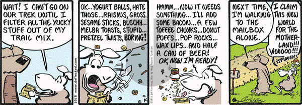DeFlocked on Wednesday October 8, 2014 Comic Strip