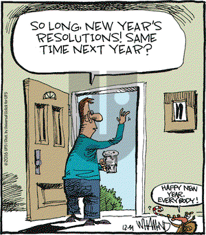 Reality Check on Saturday December 31, 2016 Comic Strip