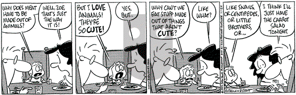 Baby Blues on Wednesday November 24, 1999 Comic Strip