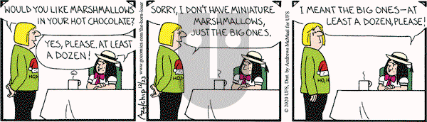 The Born Loser on Wednesday December 23, 2020 Comic Strip