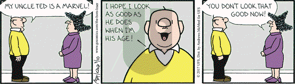 The Born Loser on Friday March 10, 2017 Comic Strip