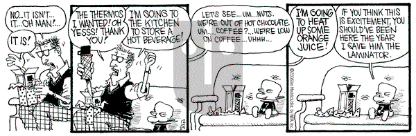 Monty on Monday December 25, 2006 Comic Strip