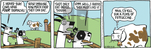 Pooch Cafe on Monday April 12, 2004 Comic Strip
