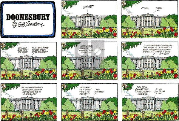 Doonesbury on Sunday May 17, 1981 Comic Strip