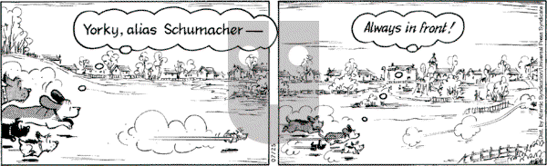 Fred Basset on Monday July 25, 2005 Comic Strip