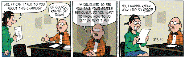 Luann on Monday November 3, 2003 Comic Strip