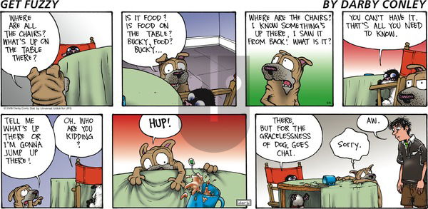 Get Fuzzy on Sunday September 8, 2013 Comic Strip