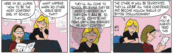 Luann on Saturday September 24, 2005 Comic Strip