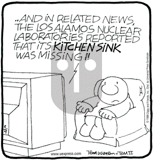 Ziggy on Wednesday December 8, 1999 Comic Strip