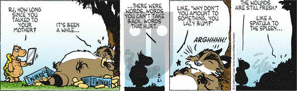 Over the Hedge on Thursday February 21, 2019 Comic Strip