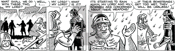 Alley Oop on Friday November 7, 1997 Comic Strip