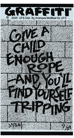 Graffiti on Monday September 29, 2025 Comic Strip