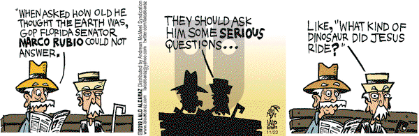 La Cucaracha on Thursday November 23, 2017 Comic Strip