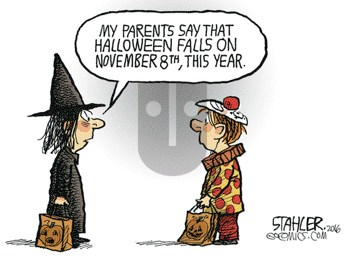 Jeff Stahler on Friday October 7, 2016 Comic Strip