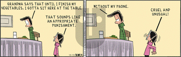 Grand Avenue on Saturday October 19, 2024 Comic Strip