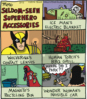 The Argyle Sweater on Thursday February 13, 2014 Comic Strip