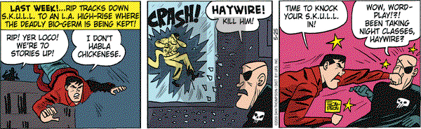 Rip Haywire on Monday May 25, 2009 Comic Strip