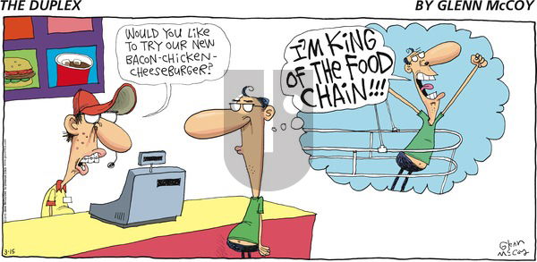 The Duplex on Sunday March 15, 2015 Comic Strip