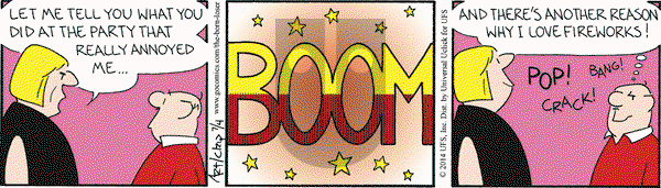 The Born Loser on Friday July 4, 2014 Comic Strip