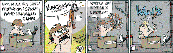 Wallace the Brave on Tuesday April 29, 2025 Comic Strip