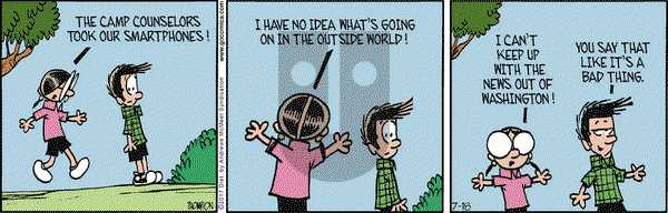 Grand Avenue on Tuesday July 18, 2017 Comic Strip