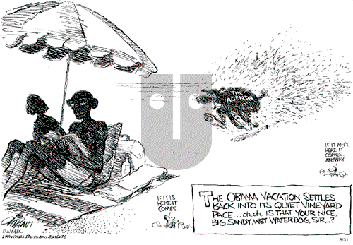 Pat Oliphant on Monday August 31, 2009 Comic Strip