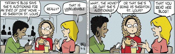 Luann on Tuesday September 13, 2011 Comic Strip