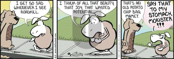 DeFlocked on Saturday August 5, 2017 Comic Strip