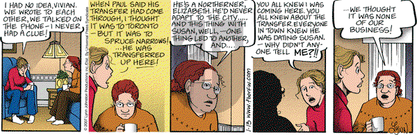 For Better or For Worse on Saturday January 13, 2007 Comic Strip