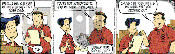 Baldo on Wednesday October 10, 2007 Comic Strip