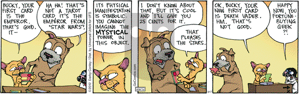 Get Fuzzy on Saturday March 17, 2012 Comic Strip