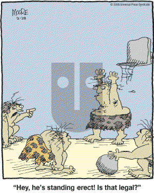 In the Bleachers - Monday February 28, 2005 Comic Strip