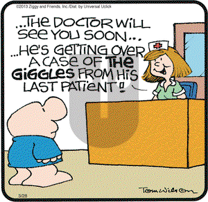 Ziggy on Thursday March 28, 2013 Comic Strip