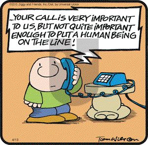 Ziggy on Monday April 13, 2015 Comic Strip