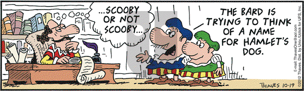 Frank and Ernest on Friday October 19, 2012 Comic Strip