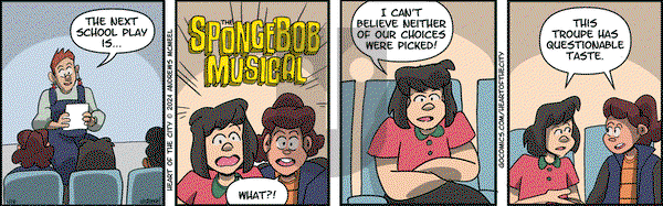 Heart of the City - Thursday January 18, 2024 Comic Strip