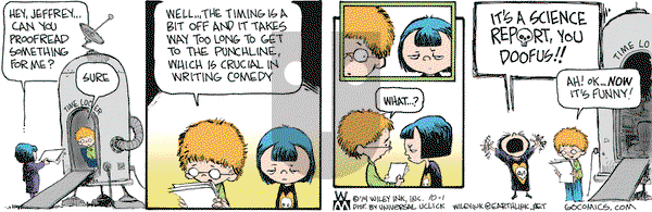Non Sequitur on Wednesday October 1, 2014 Comic Strip
