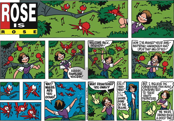 Rose is Rose on Sunday March 20, 2016 Comic Strip
