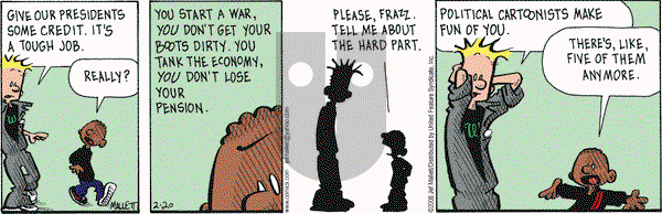 Frazz on Wednesday February 20, 2008 Comic Strip