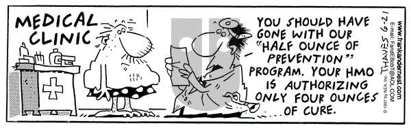 Frank and Ernest on Tuesday August 12, 1997 Comic Strip