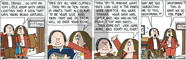 Cathy Classics on Saturday August 20, 2005 Comic Strip