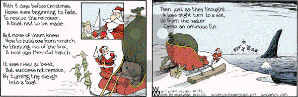 Non Sequitur on Thursday December 22, 2011 Comic Strip